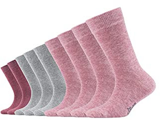 s.Oliver Socks S20031 Chaussettes, Rose (Heather Rose 0070), 31-34 (Taille Fabricant: 31/34) (Lot de 9) Fille