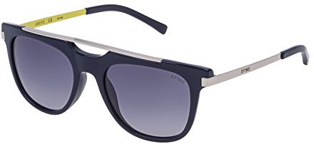 Sting Unisex Sst0245209gu Sunglasses, Shiny Blue 09GU, 52