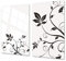 Asse da cucina in VETRO temperato – Tagliere in vetro – pezzo UNICO (60x52 cm) o DUE pezzi (30x52 cm ognuno); D06 Serie Fiori: Fiore 5