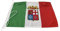 Ns Produzione Bandiere Bandiera Marina Militare Vari Formati e Tessuti (Stamina Nautica 220gr.mq, 20x30)