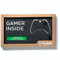 Kubik Letters Video Game Room Decor Sign - XBX Edition - Gaming Stuff Do Not Disturb Sign for Bedroom - Man Cave Decor Accessories - Gamer Boys Room Decor - Gaming Accessories for Room with Slider