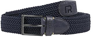 Redbridge Geflochtener Gürtel Elastisch Flexibel verstellbar Unisex Stretchgürtel Blau 90