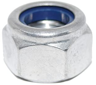 Sicherungsmuttern M14 10 Stück Gleitmo hohe Form DIN 982 A2 Edelstahl Muttern V2A Sechskant-Mutter