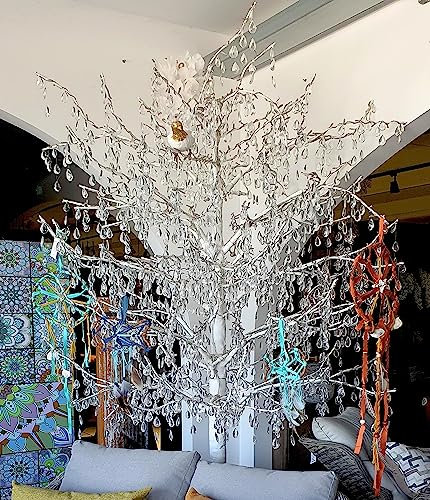 Vacchetti Albero Metallo 1008 Led Viola