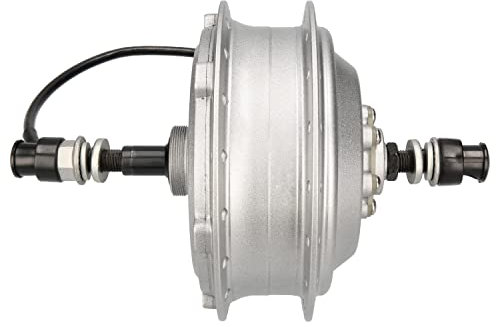 windmeile | E-Bike Nabenmotor Hinterrad, Silber, 28', 36V/500W, E-Bike, Elektro Fahrrad, Pedelec