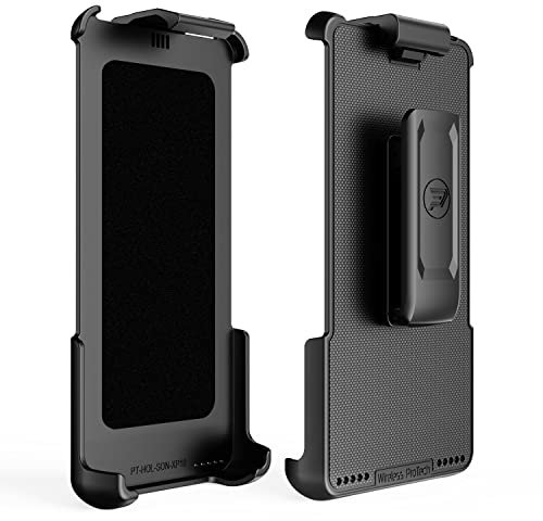 Wireless ProTech Schutzhülle kompatibel mit Sonim XP10 (Telefonmodell XP9900), drehbarer Gürtelclip-Holster mit sicherem Riegel