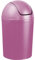 Home Centre Compact Plastic Swing Top Waste Bin 15 Litre Purple House Office Bathroom Lobby Dustbin Convenient Flap Top Cylindrical Shape Hygienic Waste Disposal Versatile Daily Usage