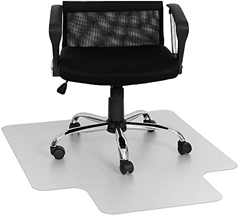 Bodenschutzmatte Office | mit Lippe | für Hartboden | Made in Germany | Verschiedene Größen (115 x 135 cm mit Lippe)