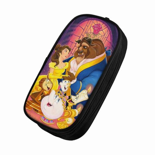 Otsyunc Orgeboxpbbyb Nljewpnanfbop Federmäppchen Große Kapazität Federtaschen [Design-0387] Mäppchen mit Reißverschluss Make-up Tasche