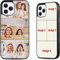 EKAM Personalised Phone Case For Apple iPhone 16, 15, 14, Pro, Max, Mini, Plus 13, 12, 11, X, XS, XR, SE, 8, 7 - Custom Photo Shockproof TPU Back Cover, Personalize Image Collage Layout (4 Images)