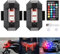 Wireless Led Strobe Lights with Remote, Drahtloses LED-Blitzlicht mit Fernsteuerung, 7 Farben Auto Fernbedienung Blitzlicht, Strobe Drone Light, Mini Blinklicht für Drohne Motorrad Fahrrad (2pcs)
