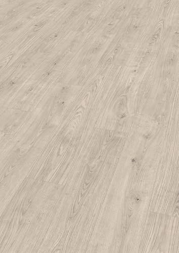EGGER NatureSense* Aqua Laminat EL1037 Berdal Eiche grau 1292x193x8mm (1,995m²), Wasserresistent
