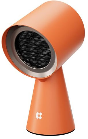 CIARRA CBPHO01 Campana Extractora de Escritorio 11.5kW/h 2 Velocidades, Mini Campana Sobremesa Portable, Extractor cocina mútiples filtración-Naranja