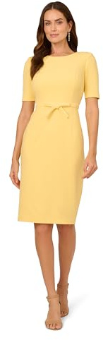 Adrianna Papell Damen Mini Bow Front Sheath Dress Kleid (1er Pack)