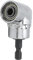 PORTE-DOUILLE DE TOURNEVIS ADAPTATEUR HAUT 1 4IN HEX TIGE TOURNANT TOURNEVIS POUR ESPACE ÉTROIT