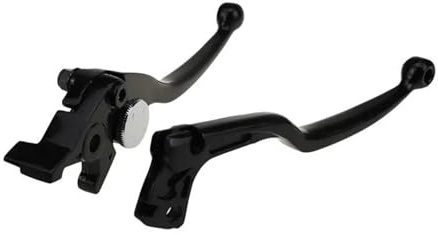 WKXTECZT Bremskupplung Für Suzuki SV 650 S GSXR600 GSXR 750 1988-2008 Motorrad Bremshebel Kupplungshebel Kupplungsbremshebel(Schwarz)