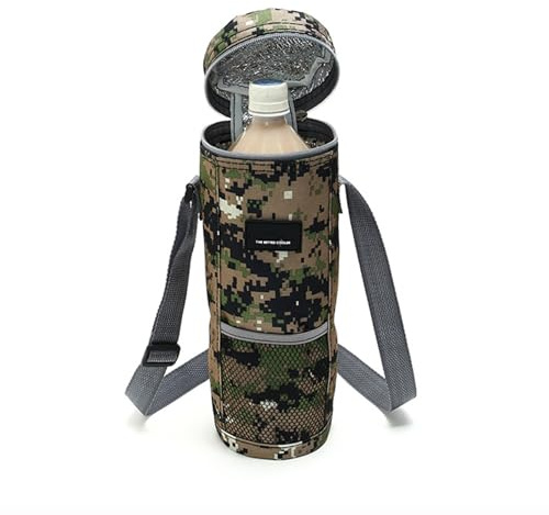 Generisch Insulated Wine Cooler Bag - Insulated Wine Carrier for 2 Bottles, Portable Bottle Holder with Shoulder Strap - Insulated Botto Basg with Shoulders, Portable Bottle Carrier - Travel Pick
