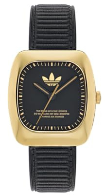 adidas Originals Unisex Analog Armbanduhr Retro Wave One