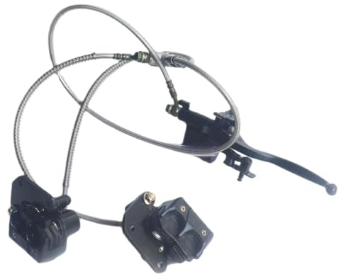 Hydraulic Disc Brake Caliper System With Pads Compatible With Quad Dirt Bike ATV 150Cc 250Cc