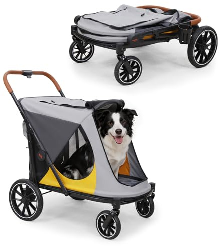 BingoPaw Large Dog Stroller, Up to 42kg