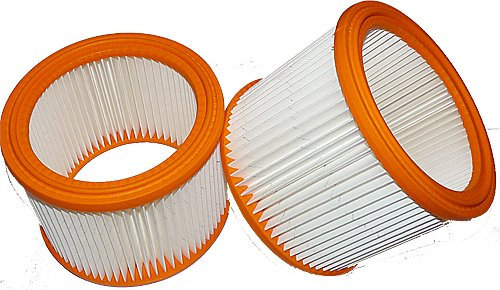 2 Lamellenfilter R 635/1 passend für Wap AERO 400, 440, Nilfisk Attix 360-21, Attix 350-01, Attix 360-11, AERO 400, 440, EC 380-E, turbo XL