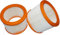 2 Lamellenfilter R 635/1 passend für Wap AERO 400, 440, Nilfisk Attix 360-21, Attix 350-01, Attix 360-11, AERO 400, 440, EC 380-E, turbo XL