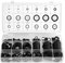 Yosoo 279Pcs / Kit schwarz Gummi-Tülle O-Ring Kit Gummi Hydraulik Sanitär Dichtungen Dichtung Sortiment Kit 18 Größen Gummitülle Sortiment Set Dichtungring Set