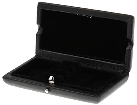 H HILABEE Oboe Reed Case, PU Leder Oboe Reed Koffer Container Aufbewahrungsbox für 3pcs Oboe Schilf