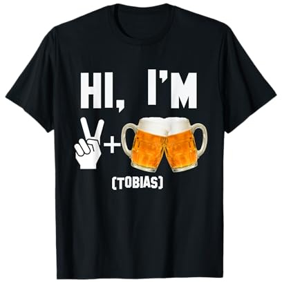 Two Beers - Bier Tobias Party Geschenk Freunde T-Shirt