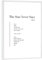 artboxONE Poster mit weißem Rahmen 18x13 cm Typografie The Sun Never Says by Rumi - Bild Rumi Language Literary