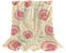 Coperta in pile carino estate rosa mare conchiglie per divano leggero peluche sfocato