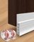 E-SMARTER Draft Excluder for Doors 2pcs, 39in Draft Excluder for Windows, Self Adhesive Door Draft Excluder for Bottom of Door, Flexible, Durable, Window Draft Excluder for Energy Saving, White