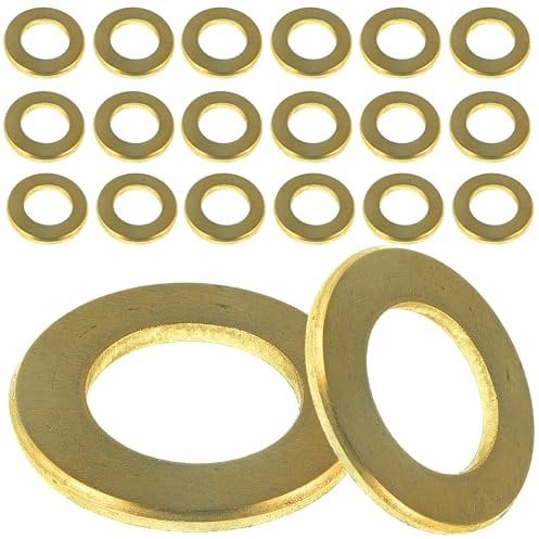 M4 Brass Form A Washers DIN125 (Pack of 20)