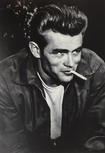 KUSTOM ART Dekoratives Wandposter Serie Schauspieler James Dean Kunstdruck auf beschichtetem Papier 42 x 30 cm ohne Rahmen
