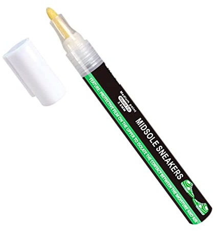Marcador de entresuela para zapatillas | Blanqueador de zapatos impermeable - Blanqueador de zapatos impermeable para entrenadores, esmalte eficaz para zapatillas