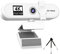 CLSSLVVBN Computer Webcam Autofocus USB Meeting Conference PC Camera Replacement Web Cam Camcorder Live Streaming Video Call, White, 4K