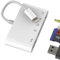 Adaptador Lightning USB 3.0, lector de tarjetas SD Micro SD de 3,5 mm, puerto de carga Lightning (5 en 1) para Apple para iPhone 14 13 para iPad, cámara digital, transferencia de memoria, cable OTG,