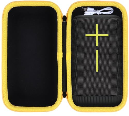 Lebakort Duro Viajar Caja Estuche Funda para Ultimate Ears EVERBOOM Altavoz Bluetooth Portátil Inalámbrico (Negro)