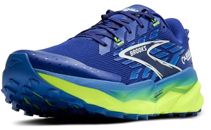 Brooks Herren Cascadia 19 Sneaker, Surf The Web Nightlife White, 44.5 EU