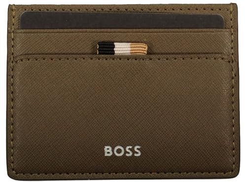 BOSS Zair Card Holder Open Green