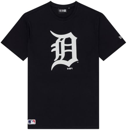 New Era Herren Nos MLB Regular Tee Dettig NVY T-Shirt