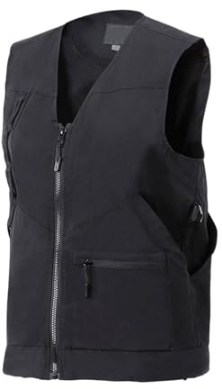 Trainingshundweste - Polyester -Ausrüstung, Utility Trainer Bekleidung | M/l windproofes Hundehandlerweste mit Multi -Taschen und Lanyard Loop, Outdoor -Kleidung für Gehorsam und Feldveranstaltungen