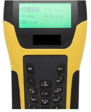 PFVCGTRU Glasfasertester, Glasfaserkabeltester ST332B VDSL-Leitungstestgerät DSL Physical Layer