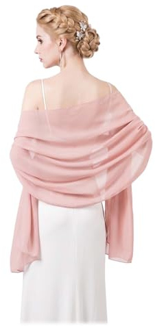 tintoke 180 x 70 cm, Dam lätt mjuk halsduk, Chiffon sommar halsduk, Elegant dam stola, Dam elegant axelhalsduk, Stola dam, Elegant axelhalsduk, Bröllops- och kvällshalsduk, 180 x 70 cm