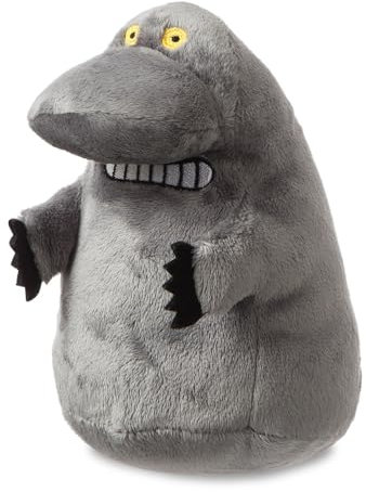 AURORA, 60993, Moomin Official Merchandise, Groke, 6.5In, Soft Toy, Grey, 6.5'