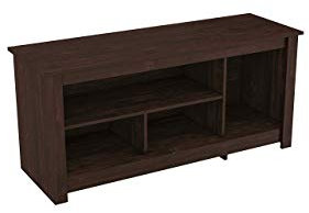 Caemmum Meuble TV 55 Pouces Maxi Wengé 4 Niches