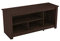 Caemmum Meuble TV 55 Pouces Maxi Wengé 4 Niches