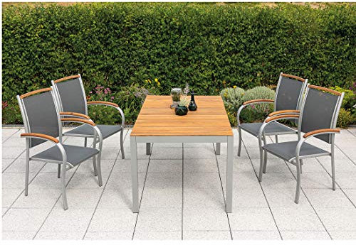 MERXX Gartenmöbel-Set Siena 5-TLG - (50229-219)