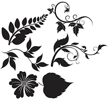 ECMQS Blätter Blume DIY Stanzschablone, Scrapbooking Prägeschablonen Stanzformen Schablonen Für Scrapbooking