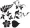 ECMQS Blätter Blume DIY Stanzschablone, Scrapbooking Prägeschablonen Stanzformen Schablonen Für Scrapbooking